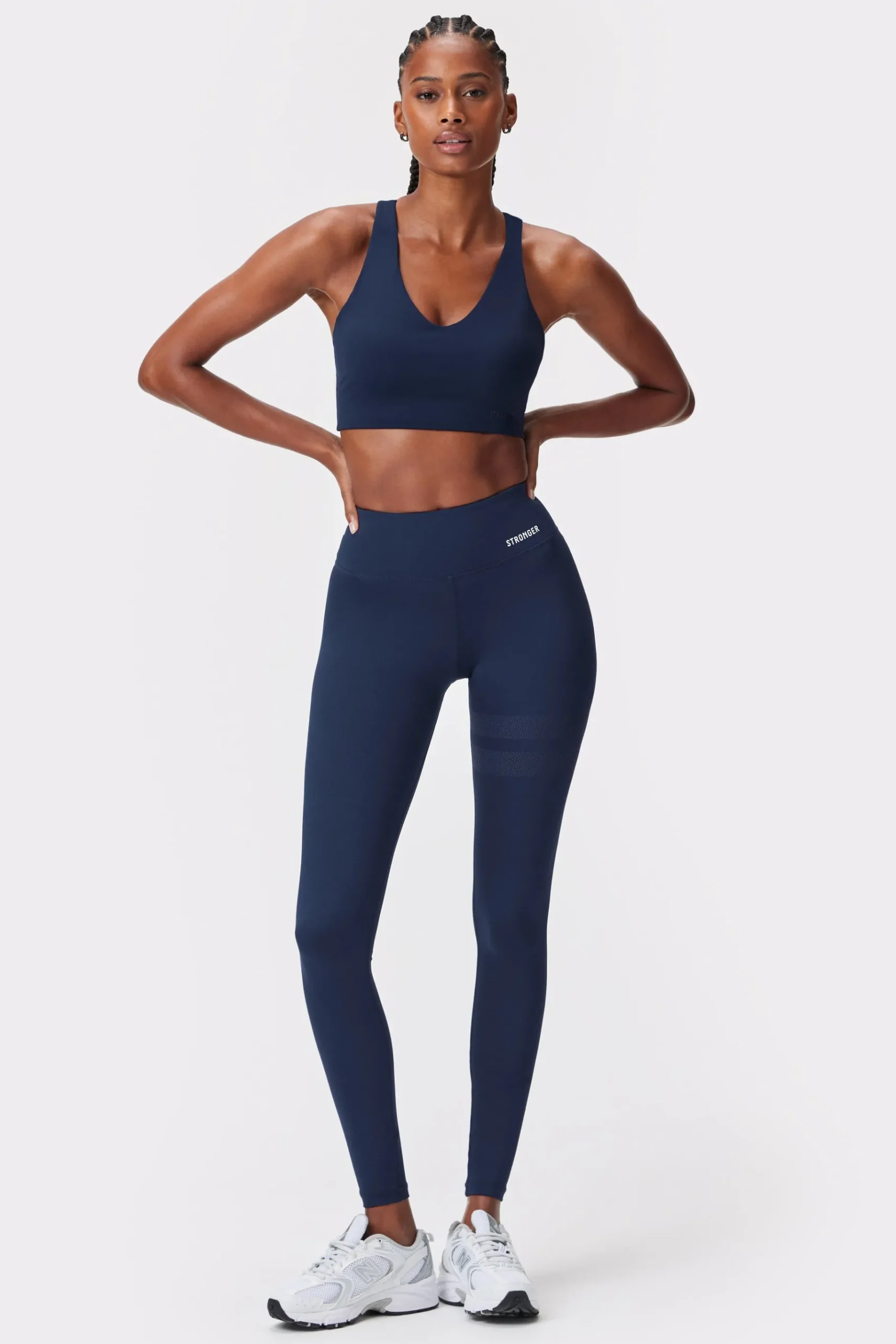 Clearance STRONGER Signature Contouring Legging Navy Blazer