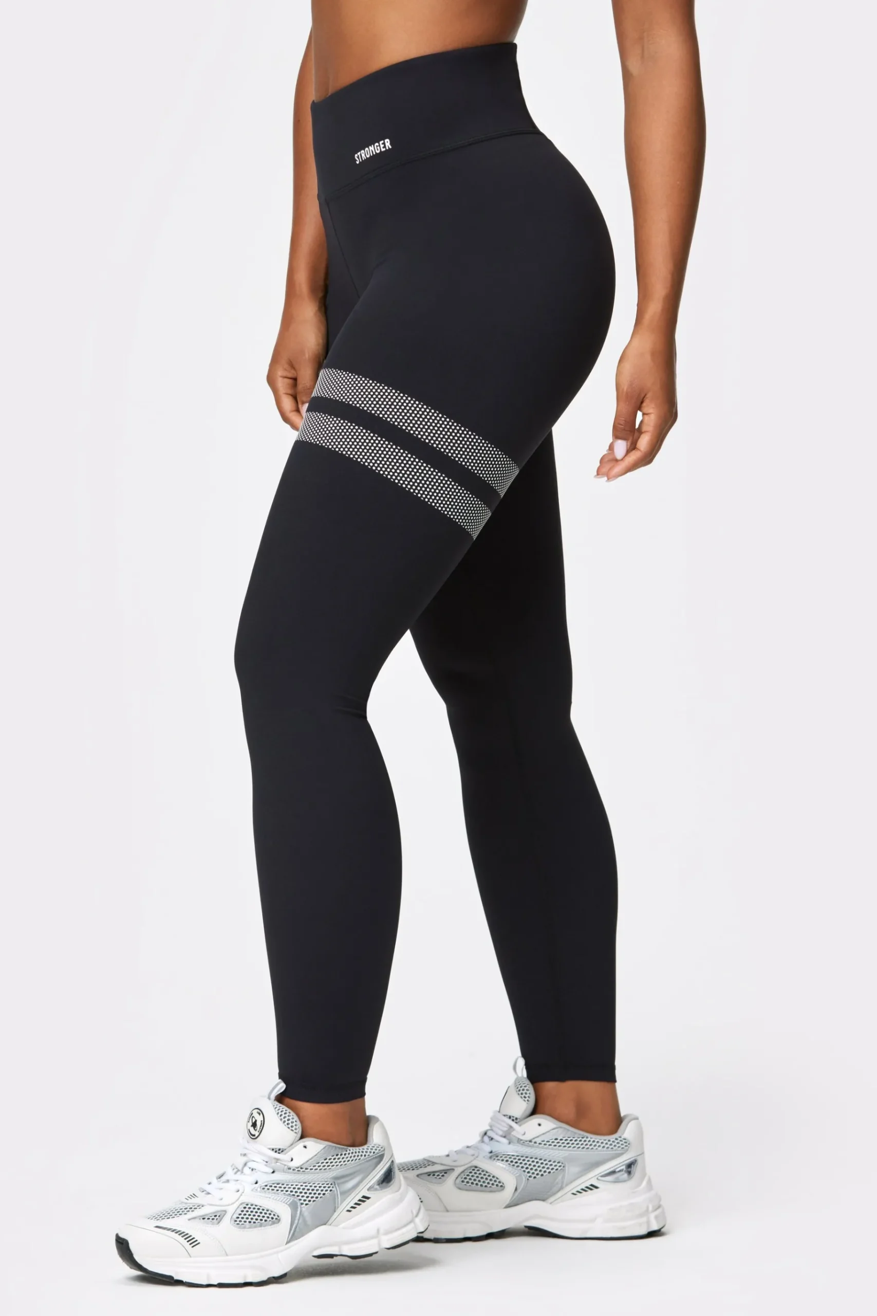 Fashion STRONGER Signature Legging Black/White