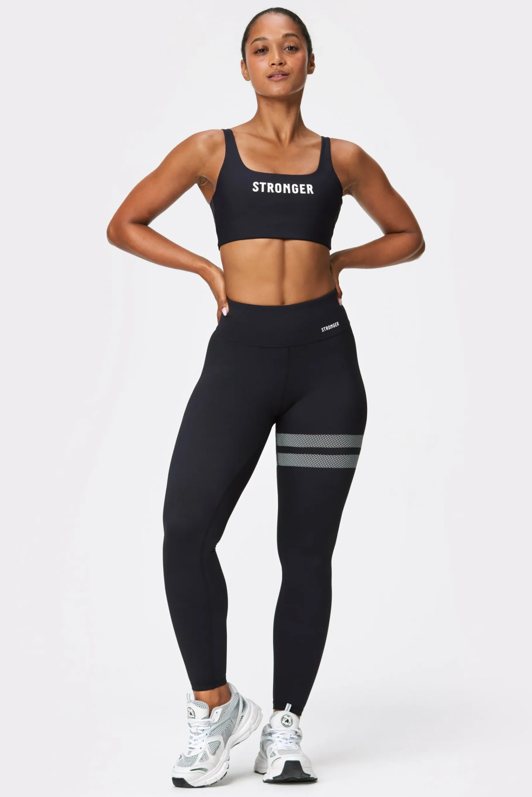 Fashion STRONGER Signature Legging Black/White