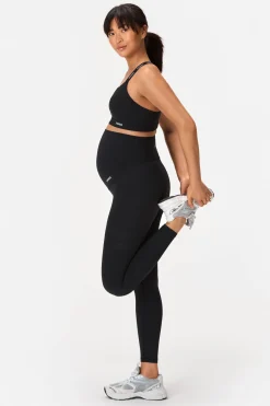 Clearance STRONGER Signature Maternity Legging Black