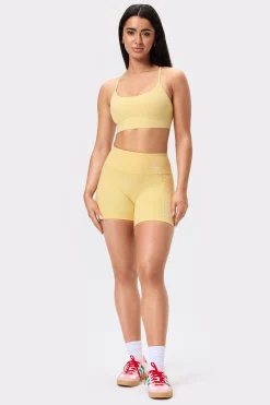 Fashion STRONGER Signature Pocket Contouring Shorts Golden Haze