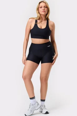 Discount STRONGER Signature Pocket Contouring Shorts Black