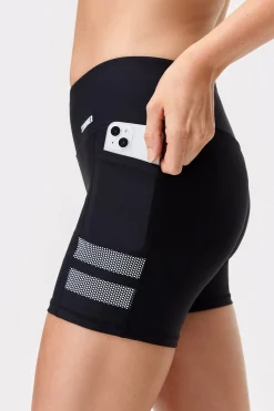 Discount STRONGER Signature Pocket Contouring Shorts Black