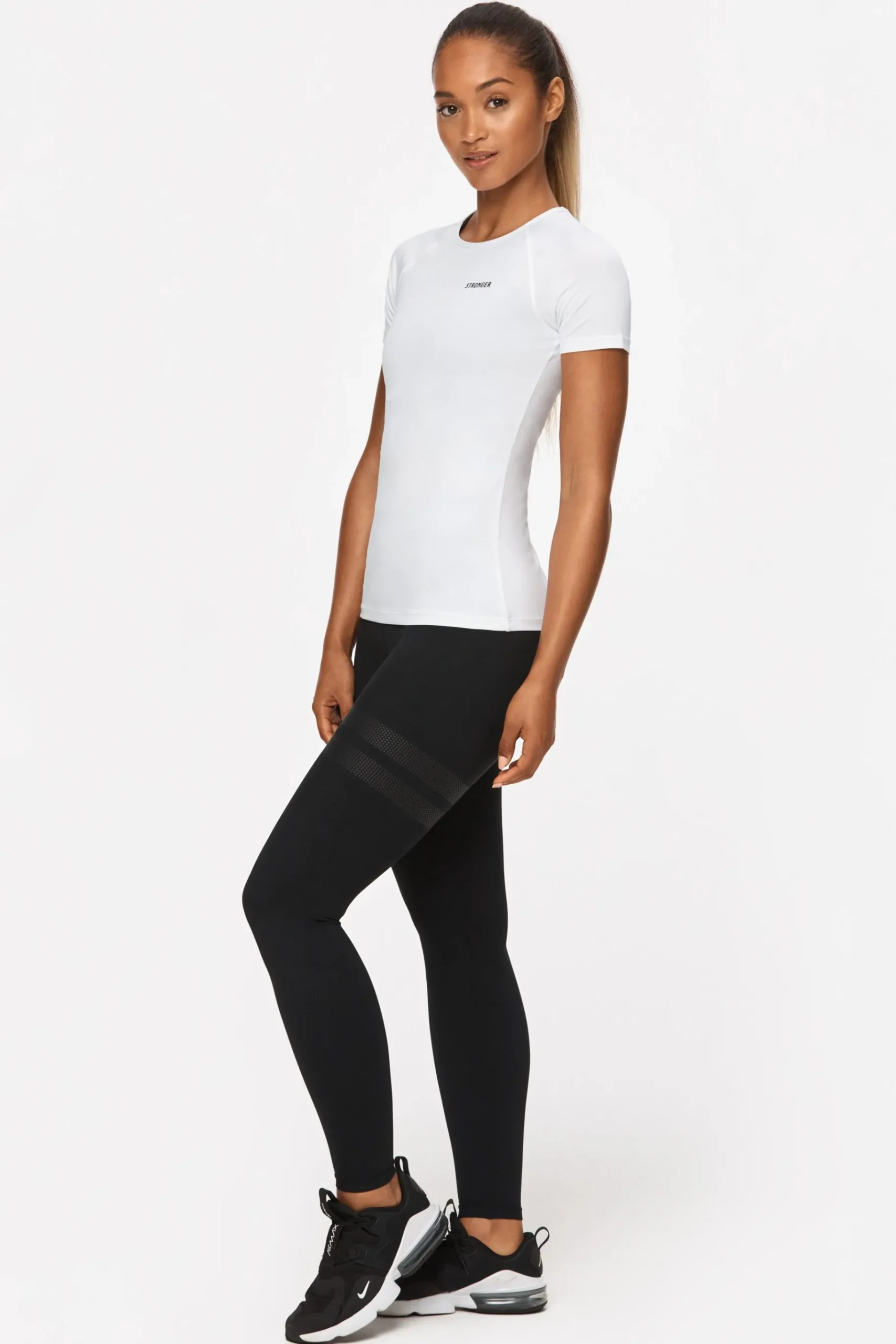 Hot STRONGER Signature T-shirt White