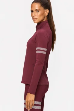 Fashion STRONGER Signature Zip Jacket Zinfandel