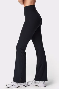 New STRONGER Sleek Flared Legging Black