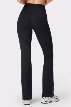 New STRONGER Sleek Flared Legging Black