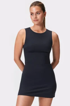 Best STRONGER Sleek Mini Court Jurk Black