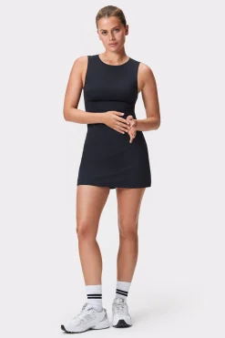 Best STRONGER Sleek Mini Court Jurk Black