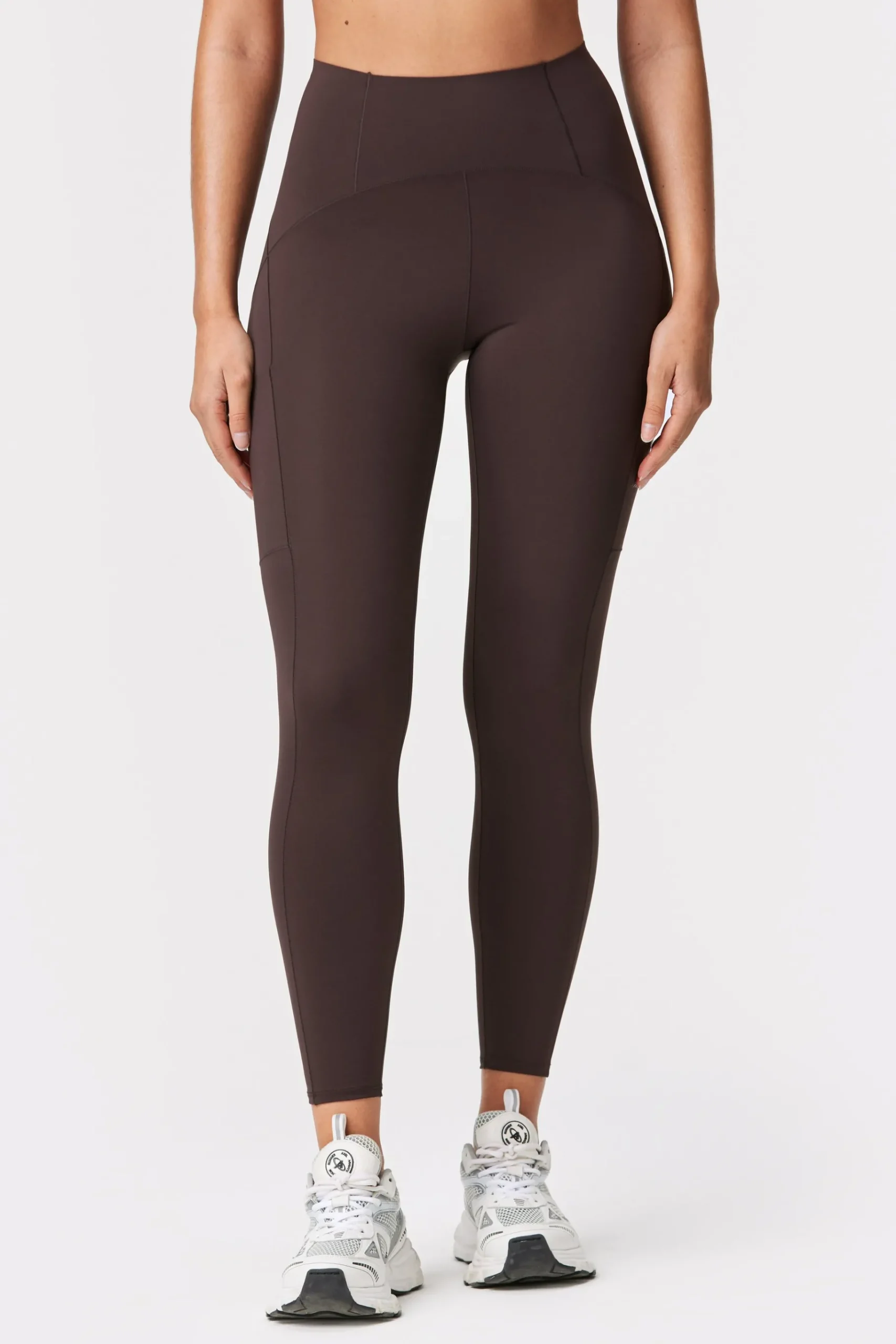 Outlet STRONGER Sleek Pocket Legging Black Coffee