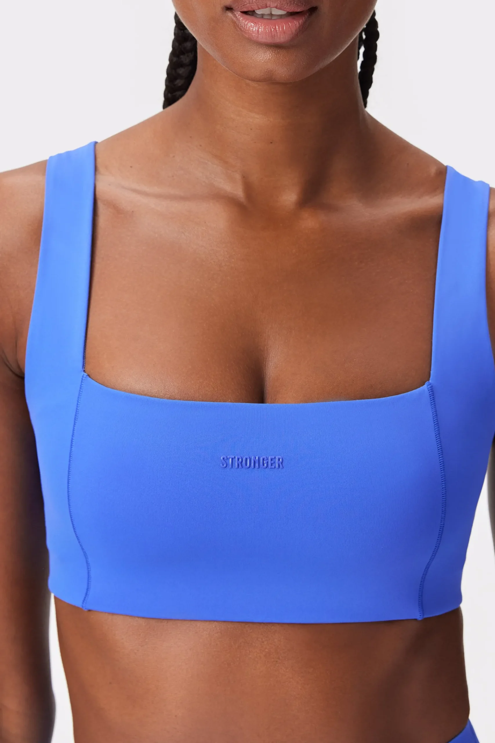 Best STRONGER Sleek Squared Sport bh Amparo Blue