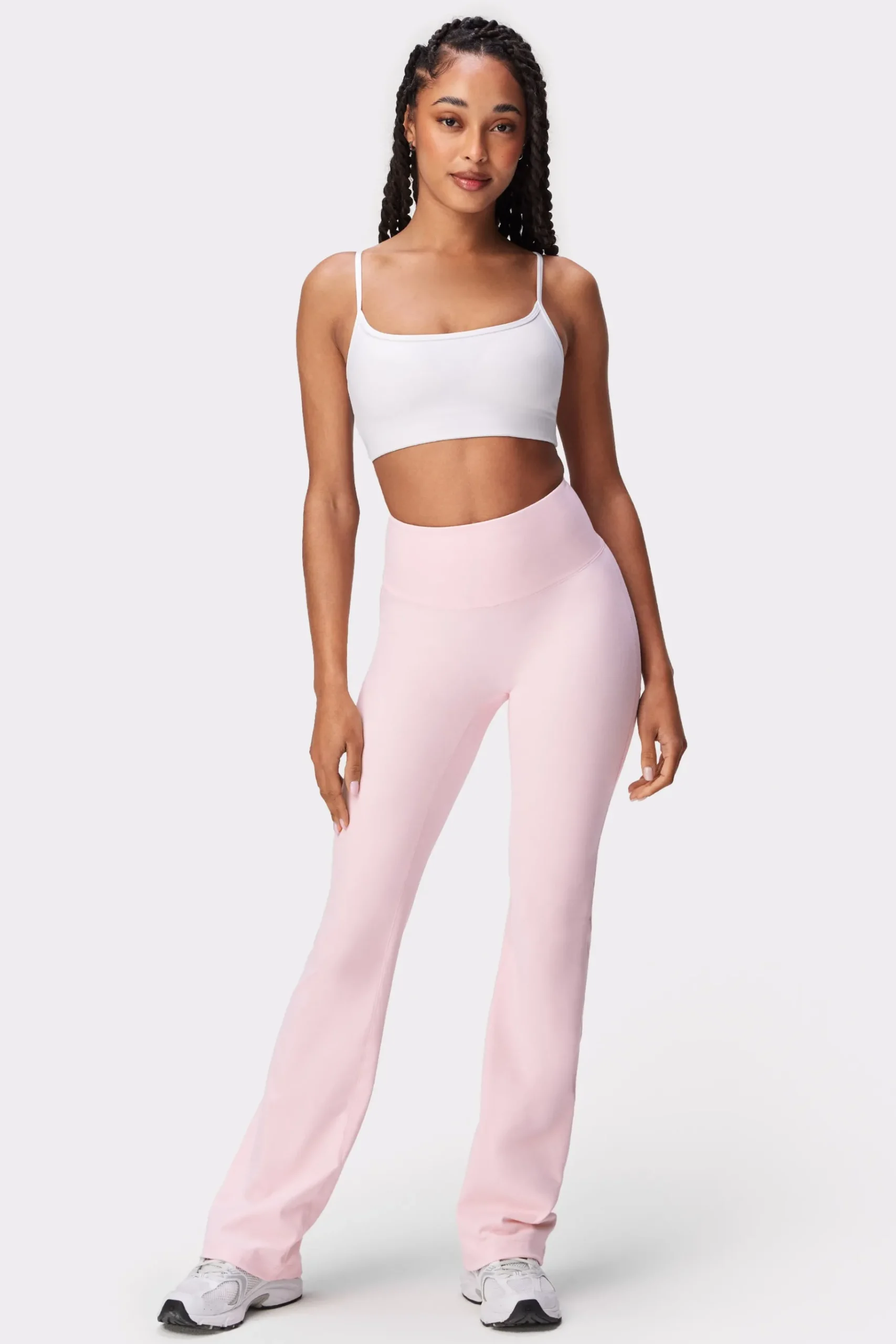 Best STRONGER Soft Flared Legging Chalk Pink