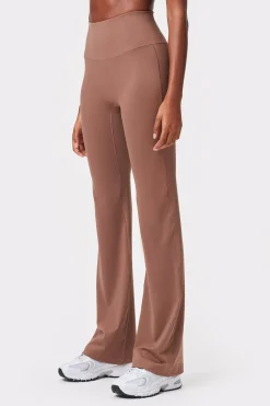 Discount STRONGER Soft Flared Legging Nutmeg