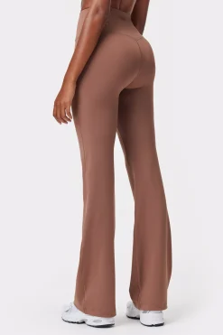 Discount STRONGER Soft Flared Legging Nutmeg