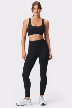 Hot STRONGER Soft Racerback Sport-bh Black