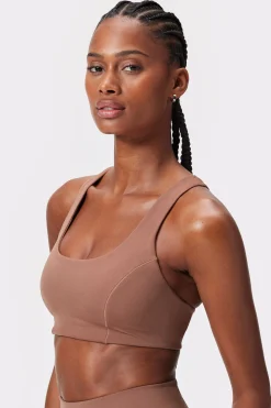 Sale STRONGER Soft Racerback Sport-bh Nutmeg