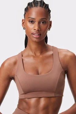 Sale STRONGER Soft Racerback Sport-bh Nutmeg