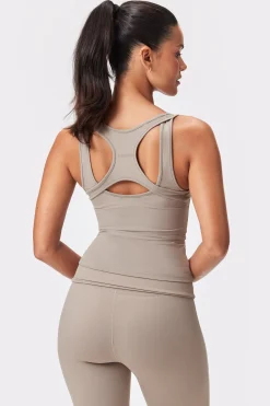 Discount STRONGER Soft Racerback Tanktop Cinder