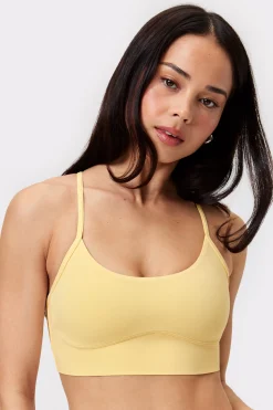 Clearance STRONGER Soft Strappy Sport-bh Golden Haze