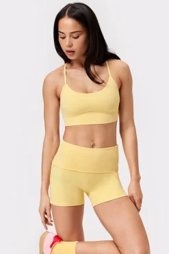 Clearance STRONGER Soft Strappy Sport-bh Golden Haze