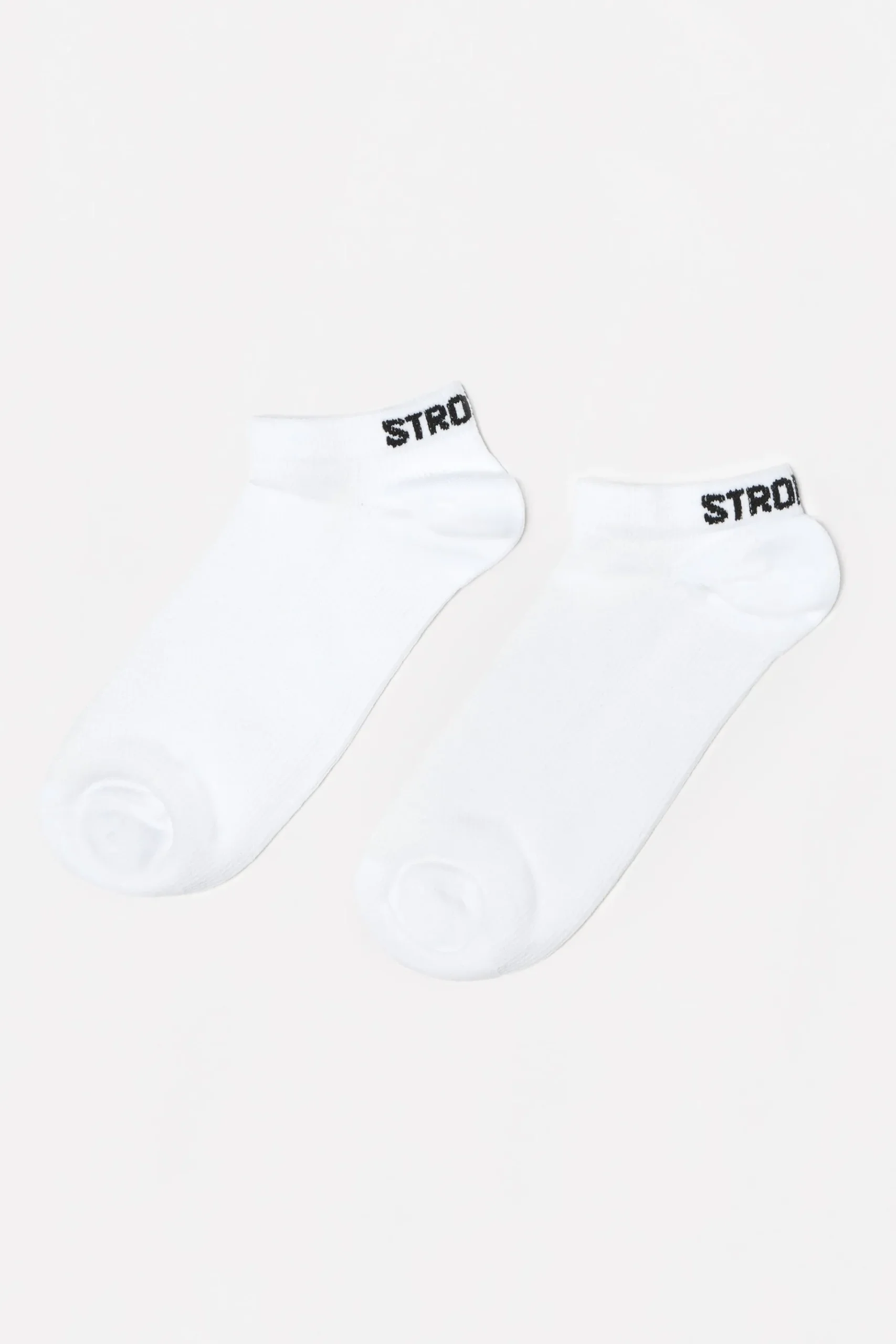 Hot STRONGER Sporty Sock 2-pack White
