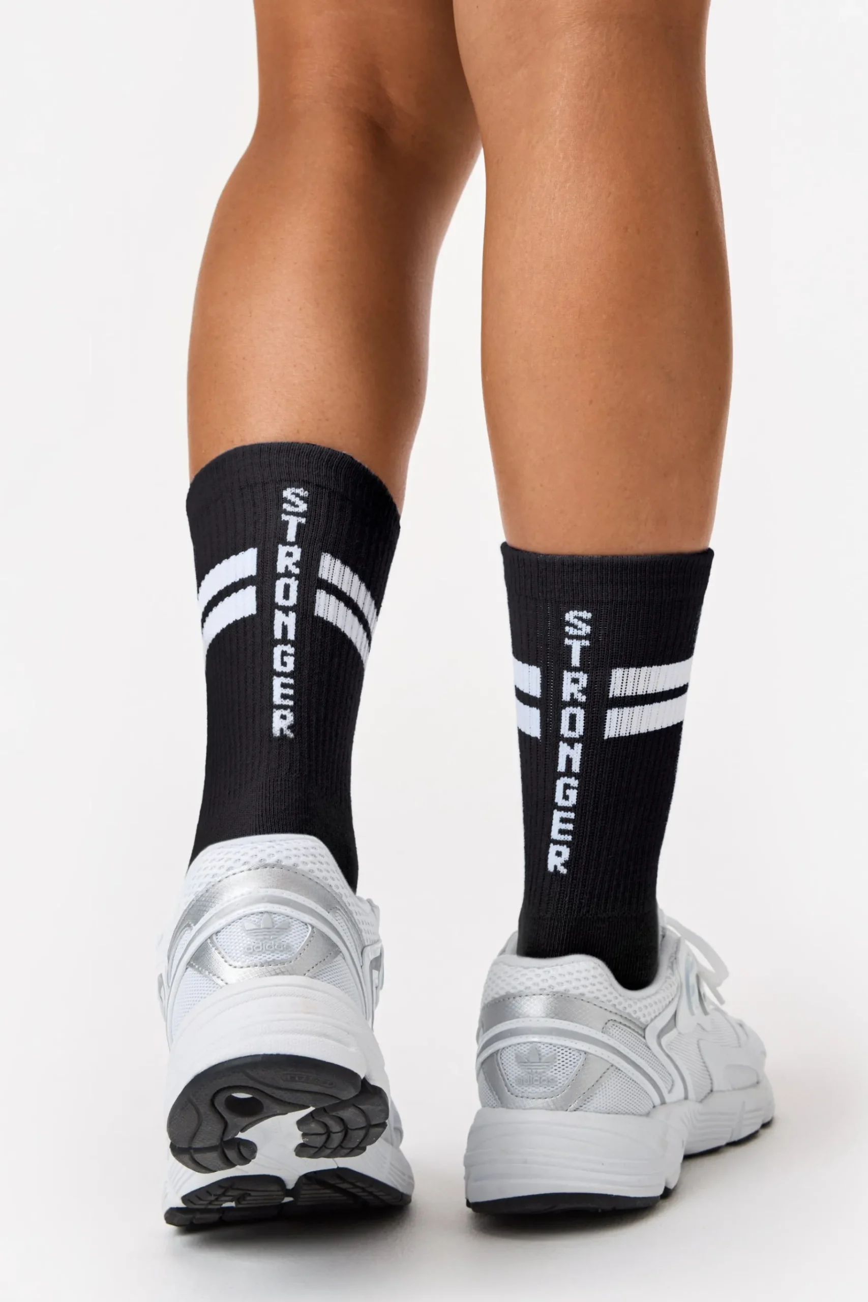 New STRONGER Stride Socks 2-pack Black