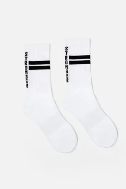 Fashion STRONGER Stride Socks 2-pack White