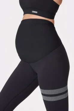 Clearance STRONGER Thermo Maternity Legging Black