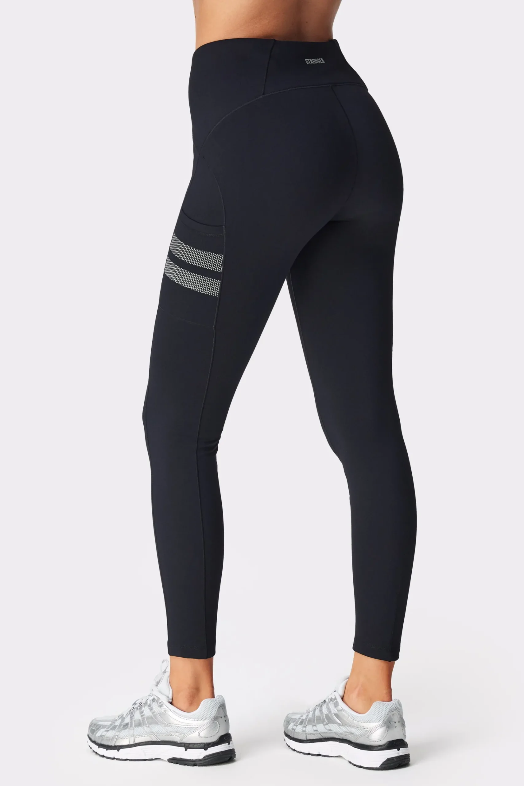 Clearance STRONGER Thermo Pocket Legging Black