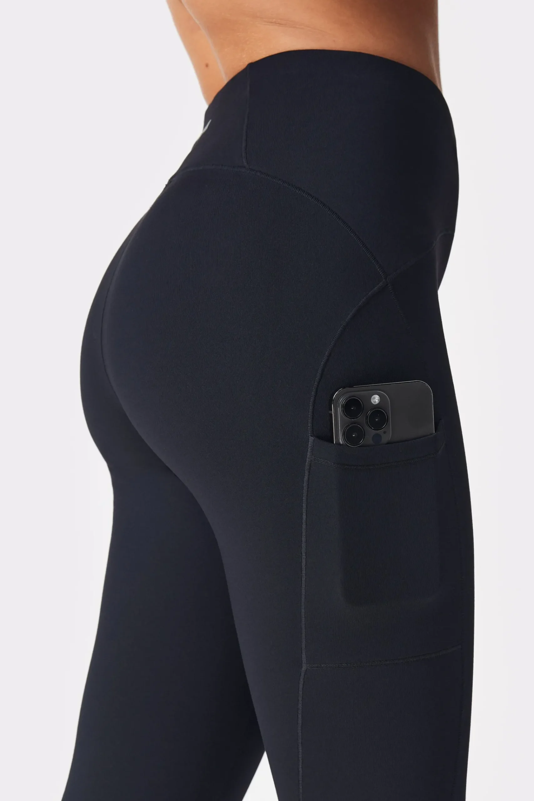 Clearance STRONGER Thermo Pocket Legging Black