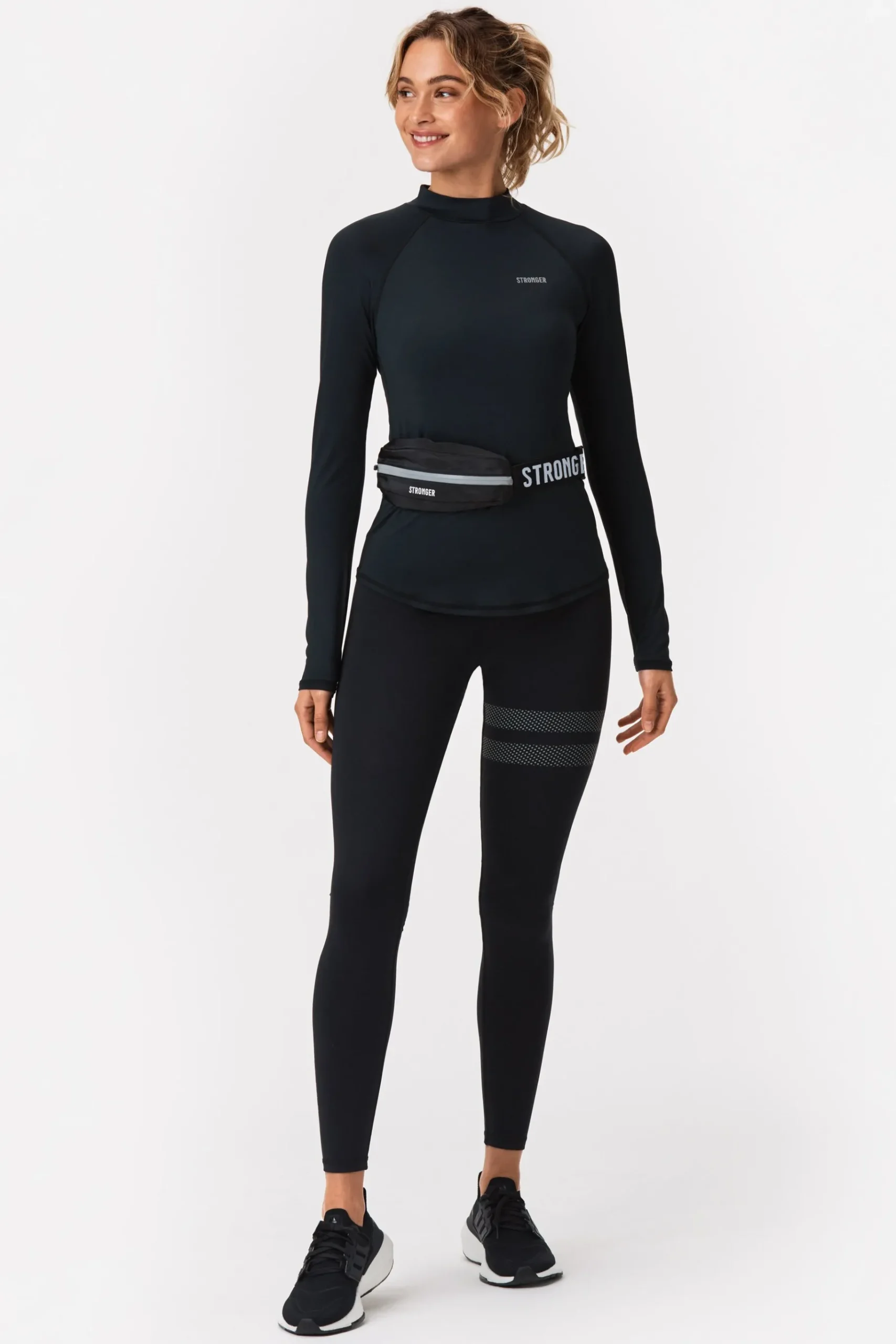 Online STRONGER Thermo Warm Legging Black