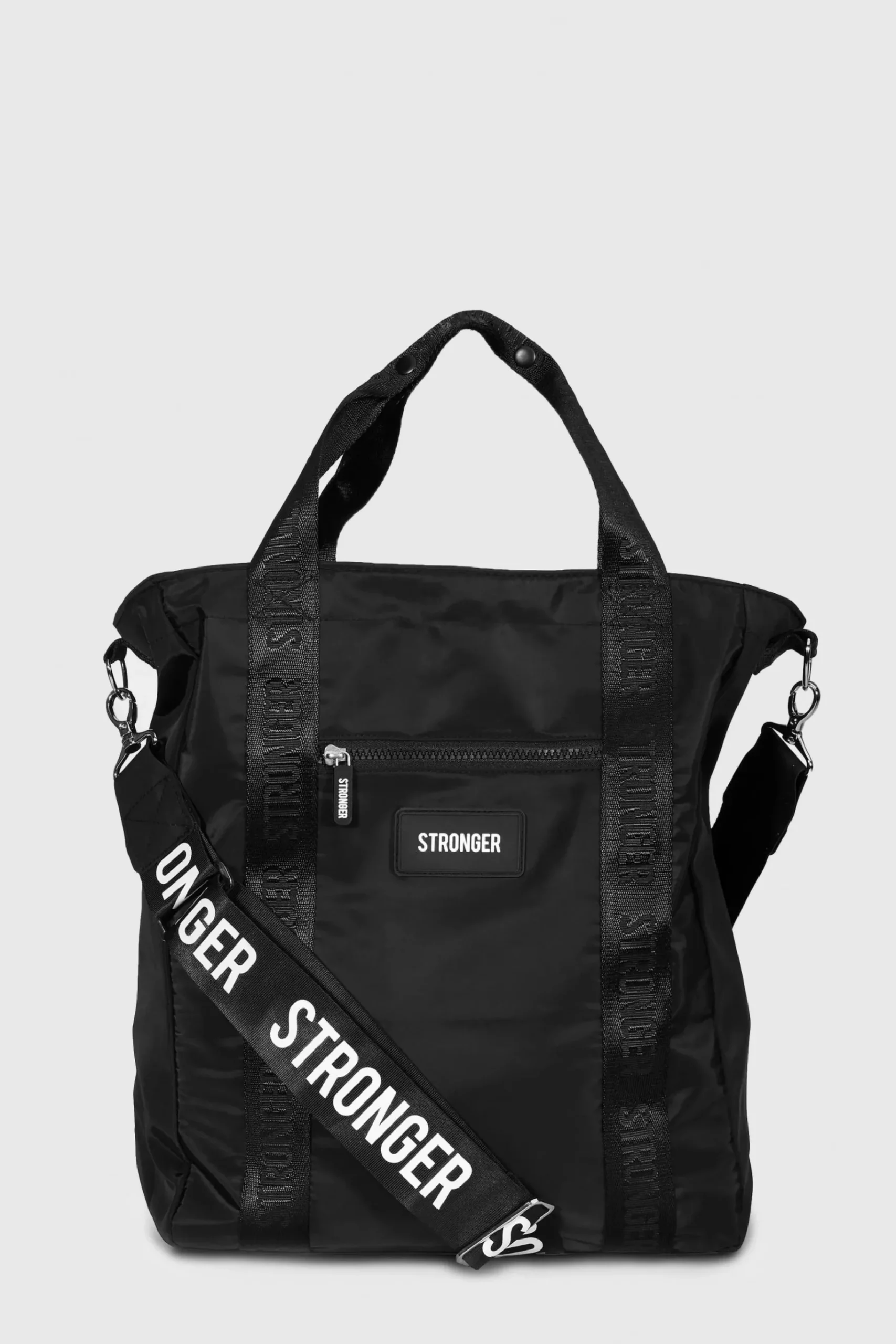 Best STRONGER Tote Bag Black