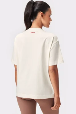 Sale STRONGER Valentines T-shirt Whisper White