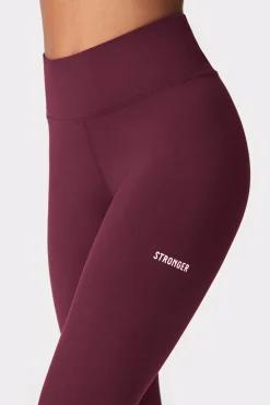 Sale STRONGER Wonder Legging Maroon Banner