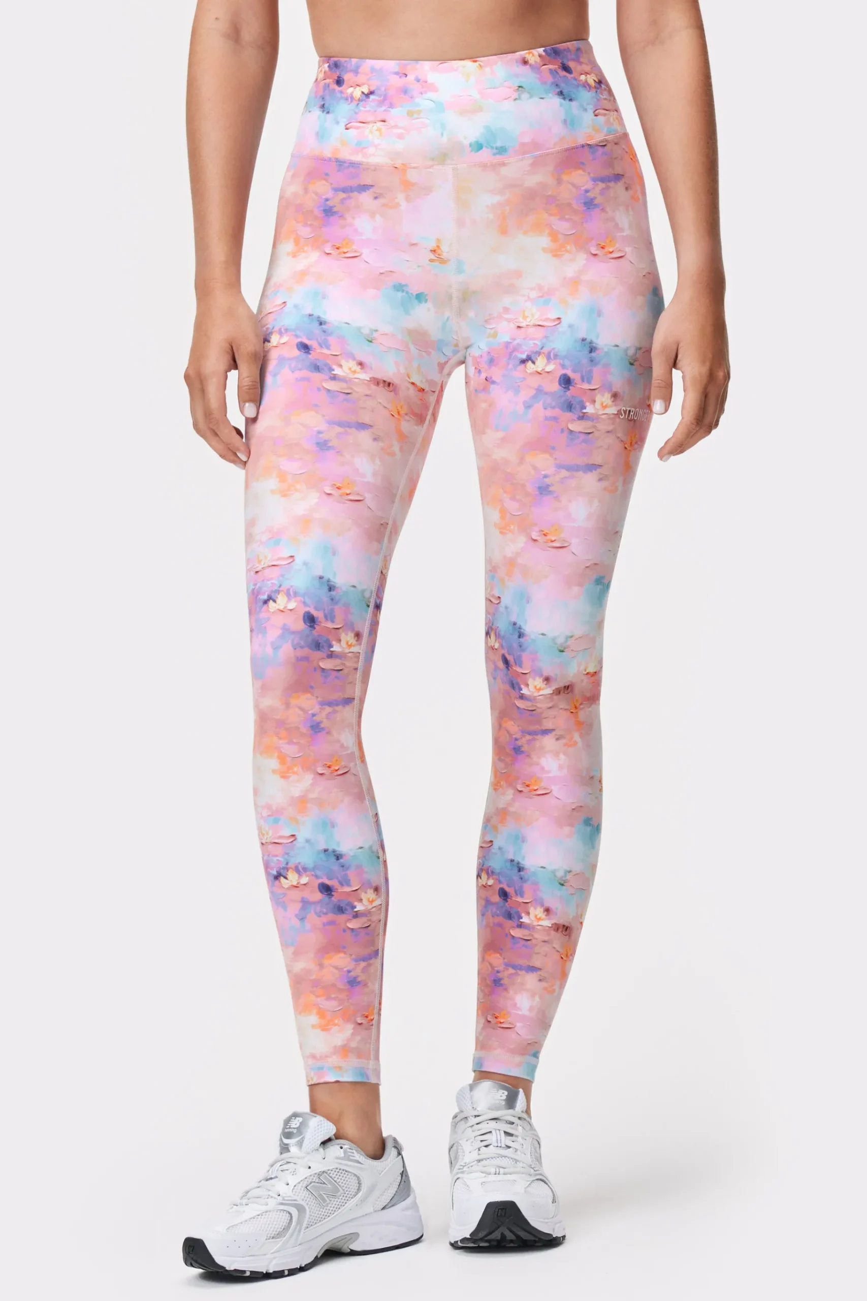 Sale STRONGER Wonder Printed Legging Romantic Flowers