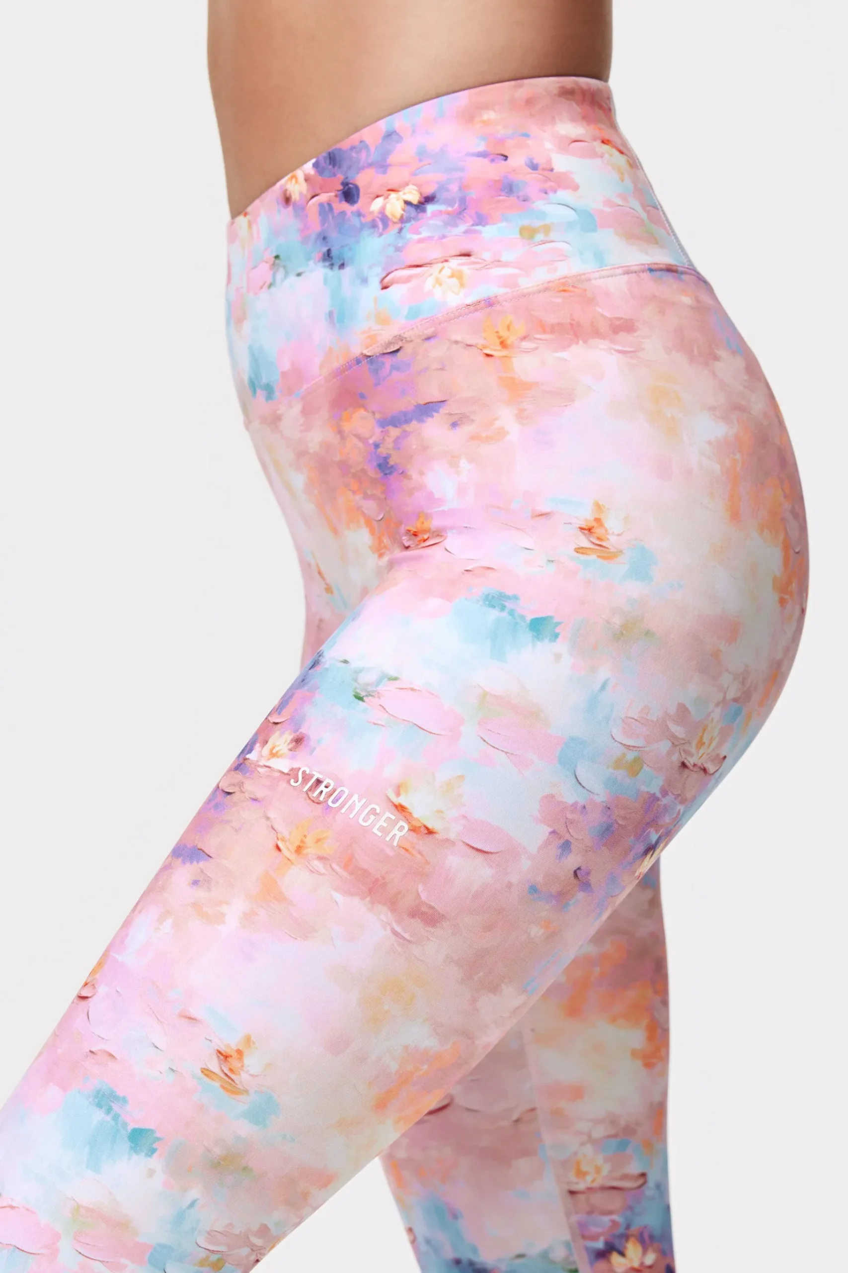 Sale STRONGER Wonder Printed Legging Romantic Flowers