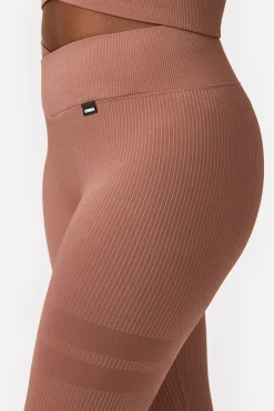 Best STRONGER Wrap Seamless Leggings Burlwood